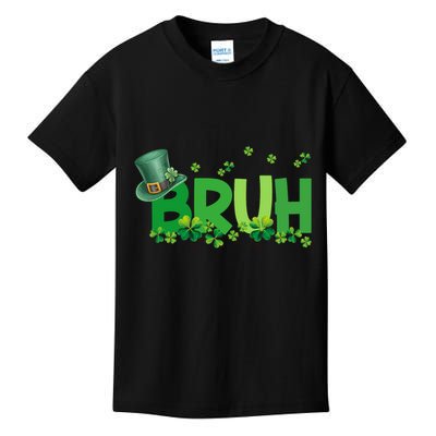 Saint Patricks Day Bruh St Pattys Day Kids T-Shirt