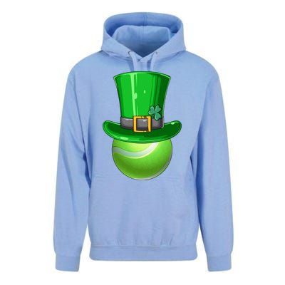 St Patrick's Day Tennis Irish Tennis Players Leprechaun Hat Gift Unisex Surf Hoodie