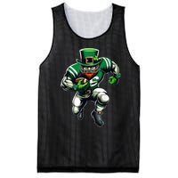 St PatrickS Day Leprechaun Football Player Irish Mesh Reversible Basketball Jersey Tank