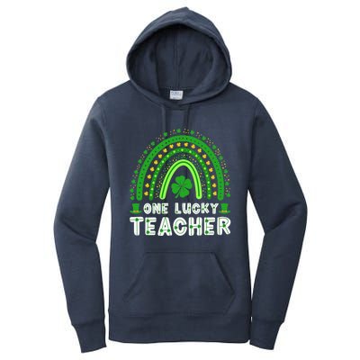 St. Patrick's Day One Lucky Teacher Ireland Premium Women's Pullover Hoodie