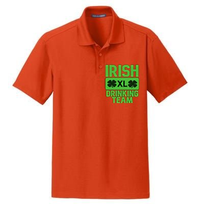 St Patrick's Day Irish Ing Team Gift Dry Zone Grid Polo