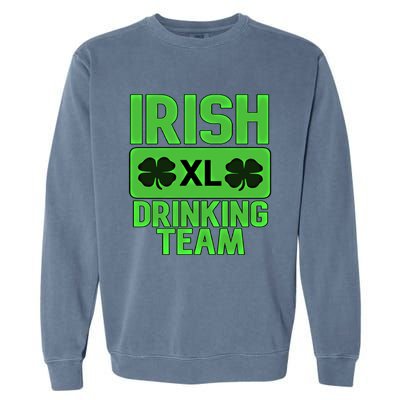 St Patrick's Day Irish Ing Team Gift Garment-Dyed Sweatshirt