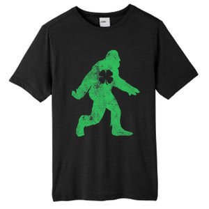 St Patrick's Day Bigfoot Sasquatch Saint Paddys Irish Tall Fusion ChromaSoft Performance T-Shirt