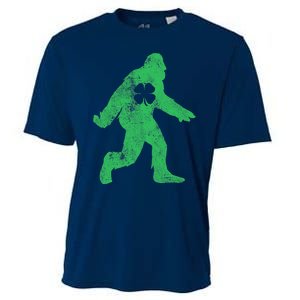 St Patrick's Day Bigfoot Sasquatch Saint Paddys Irish Cooling Performance Crew T-Shirt