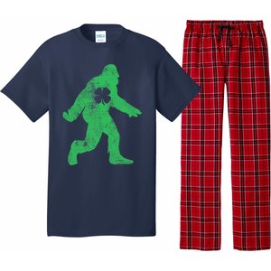 St Patrick's Day Bigfoot Sasquatch Saint Paddys Irish Pajama Set