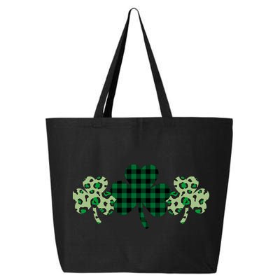 St Patricks Day Shamrock Pattern 25L Jumbo Tote
