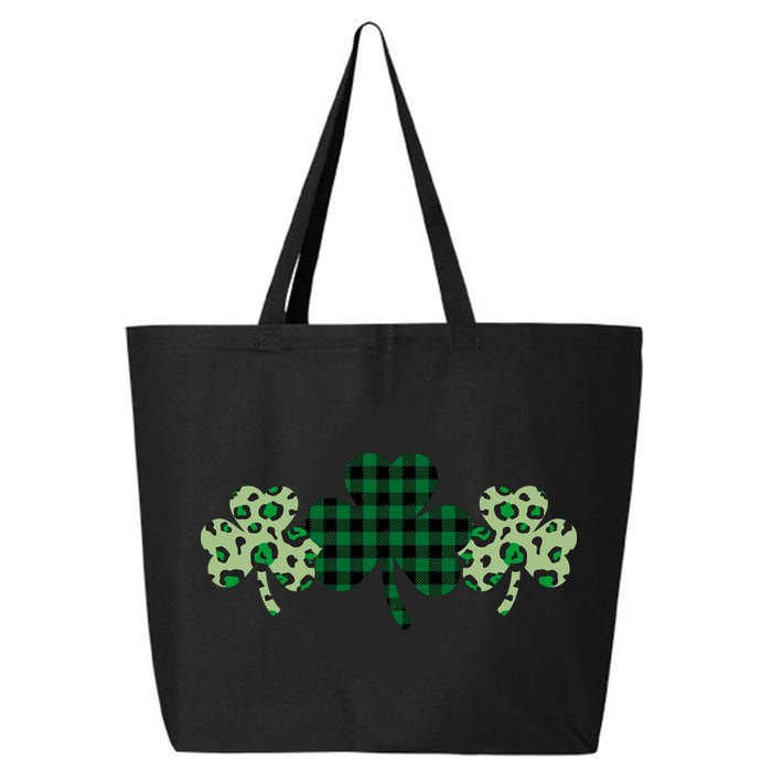 St Patricks Day Shamrock Pattern 25L Jumbo Tote