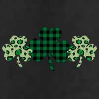 St Patricks Day Shamrock Pattern 25L Jumbo Tote