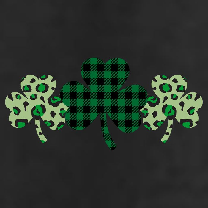 St Patricks Day Shamrock Pattern 25L Jumbo Tote
