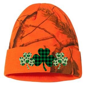 St Patricks Day Shamrock Pattern Kati Licensed 12" Camo Beanie