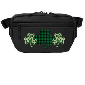 St Patricks Day Shamrock Pattern Crossbody Pack