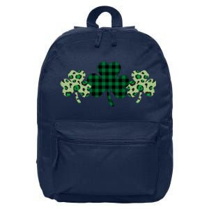 St Patricks Day Shamrock Pattern 16 in Basic Backpack