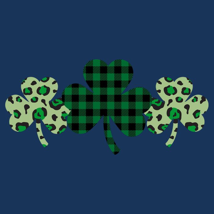 St Patricks Day Shamrock Pattern Infant Baby Jersey Bodysuit