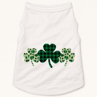 St Patricks Day Shamrock Pattern Doggie Tank