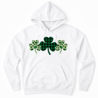 St Patricks Day Shamrock Pattern Hoodie