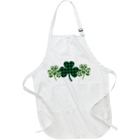 St Patricks Day Shamrock Pattern Apron