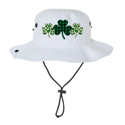 St Patricks Day Shamrock Pattern Bucket Hat