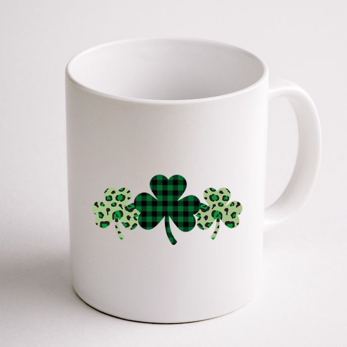 St Patricks Day Shamrock Pattern Coffee Mug