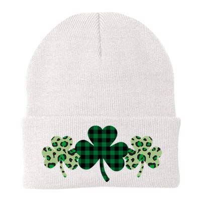 St Patricks Day Shamrock Pattern Beanie