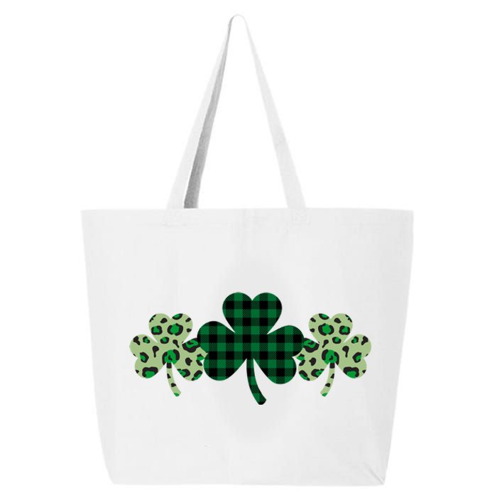 St Patricks Day Shamrock Pattern 25L Jumbo Tote