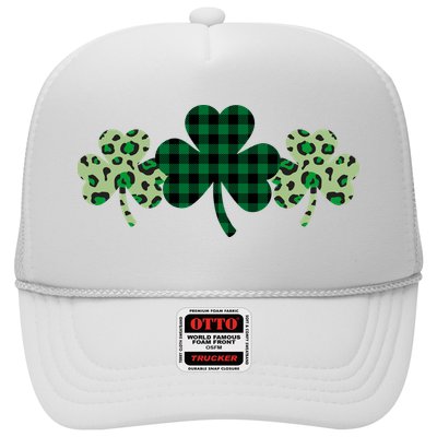 St Patricks Day Shamrock Pattern Trucker Hat