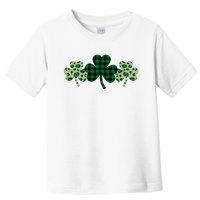 St Patricks Day Shamrock Pattern Toddler T-Shirt