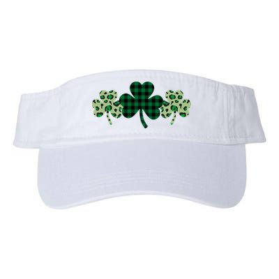 St Patricks Day Shamrock Pattern Visor