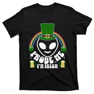 St Paddys Day I'm Irish Funny St Patricks Day Alien T-Shirt