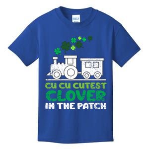 St Patricks Day Cutest Clover In The Patch Funny Gift Kids T-Shirt