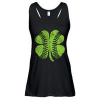 St Patricks Day Shirts Shamrock Baseball Saint Paddy's Ladies Essential Flowy Tank