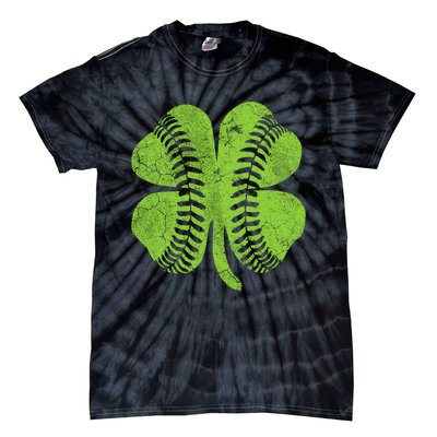 St Patricks Day Shirts Shamrock Baseball Saint Paddy's Tie-Dye T-Shirt