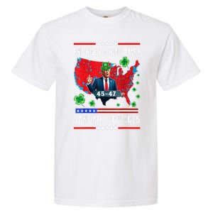 St Patrick Day Funny Trump Ending Of A Nightmare January 20th 2025 Gift Garment-Dyed Heavyweight T-Shirt