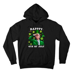 St. Patrick's Day Funny Joe Biden Happy 4th Of July Patricks Hoodie