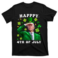 St. Patrick's Day Funny Joe Biden Happy 4th Of July Patricks T-Shirt