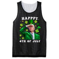 St. Patrick's Day Funny Joe Biden Happy 4th Of July Patricks Mesh Reversible Basketball Jersey Tank