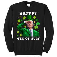 St. Patrick's Day Funny Joe Biden Happy 4th Of July Patricks Tall Sweatshirt