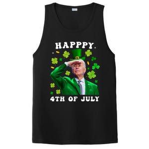 St. Patrick's Day Funny Joe Biden Happy 4th Of July Patricks PosiCharge Competitor Tank