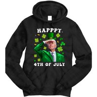 St. Patrick's Day Funny Joe Biden Happy 4th Of July Patricks Tie Dye Hoodie