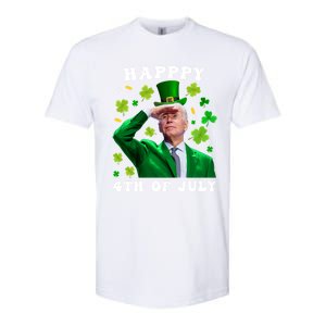 St. Patrick's Day Funny Joe Biden Happy 4th Of July Patricks Softstyle CVC T-Shirt