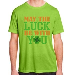 St Patricks Day Meaningful Gift Adult ChromaSoft Performance T-Shirt