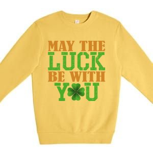 St Patricks Day Meaningful Gift Premium Crewneck Sweatshirt