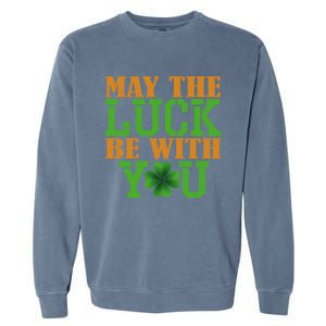 St Patricks Day Meaningful Gift Garment-Dyed Sweatshirt