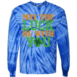 St Patricks Day Meaningful Gift Tie-Dye Long Sleeve Shirt