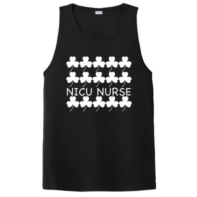 St Patricks Day Nicu Nurse Gift PosiCharge Competitor Tank