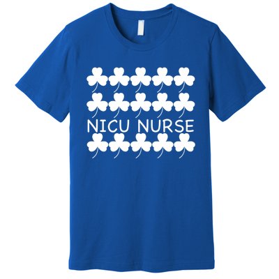 St Patricks Day Nicu Nurse Gift Premium T-Shirt