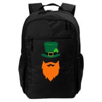 St Patrick's Day Beard Guy Funny Backpack