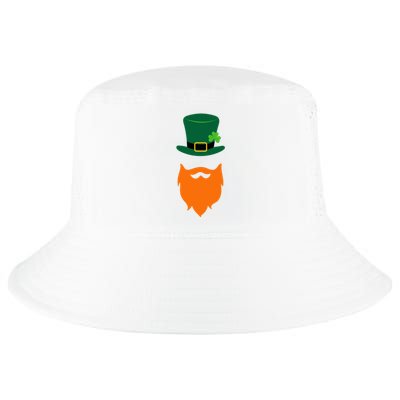 St Patrick's Day Beard Guy Funny Cool Comfort Performance Bucket Hat