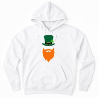 St Patrick's Day Beard Guy Funny Hoodie