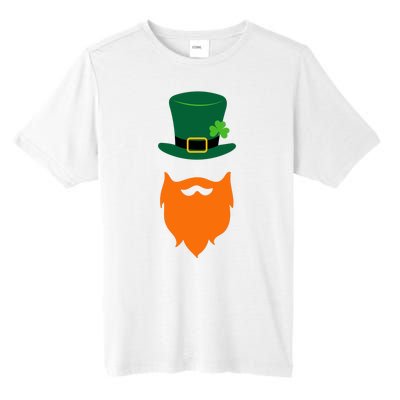 St Patrick's Day Beard Guy Funny Tall Fusion ChromaSoft Performance T-Shirt