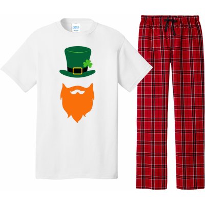 St Patrick's Day Beard Guy Funny Pajama Set